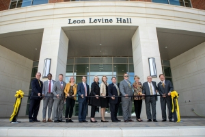 Leon Levine Hall ribbon cutting ceremony